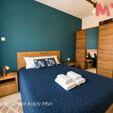 Mye - Factory Ksiezy Mlyn - Free Parking, Klimatyzacja, Fv Appartamento